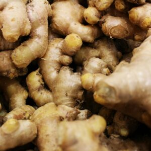 Ginger root capsules